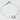 Dior Silver Logo Charm Choker Necklace