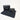 Chanel Black Mini Straight Flap Bag 1989 - 1991
