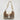 Coach Brown Monogram Rabbit Fur Sufflet Bag