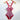 Gucci Red/Pink Open Back Swimsuit