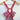 Gucci Red/Pink Open Back Swimsuit