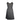 Gianni Versace: Versus Black Shimmer & Crystal Checkered Slip Dress