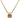 Dior 'CD' Gold Gambler Dice Charm Necklace