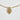 Christian Dior Crystal Heart Charm Necklace